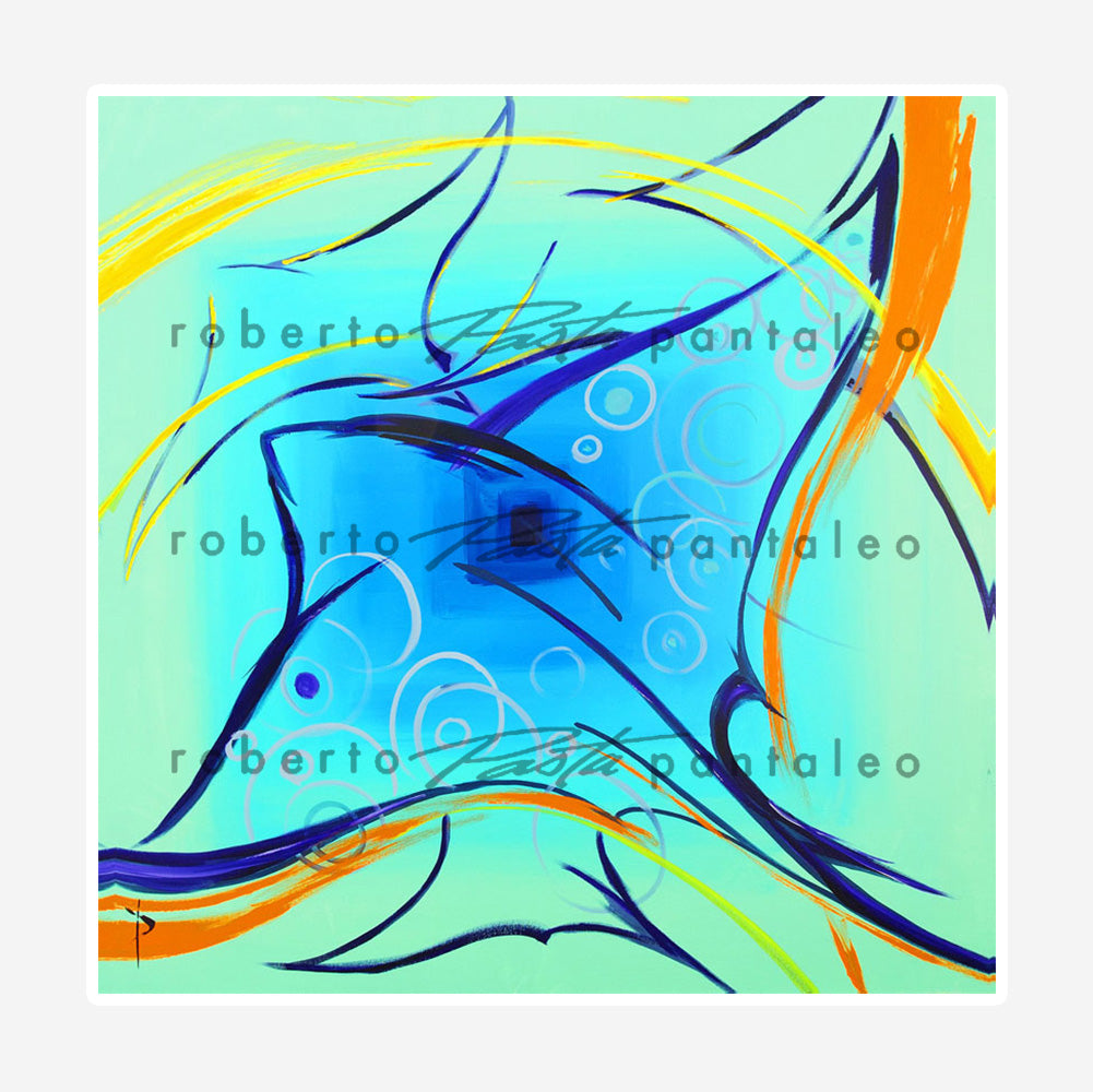 Abstract Ray – Art by Pasta